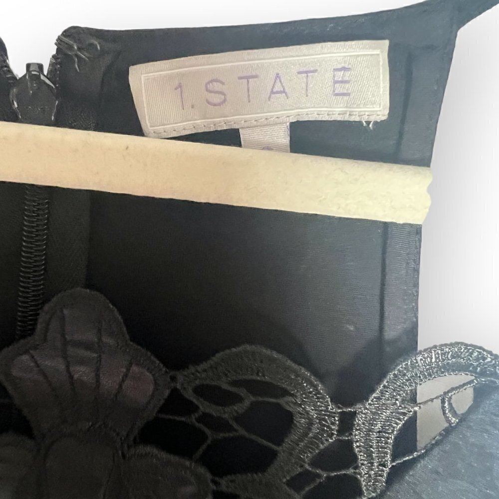 1. State Lace Scuba Top Size S - Picture 5 of 8